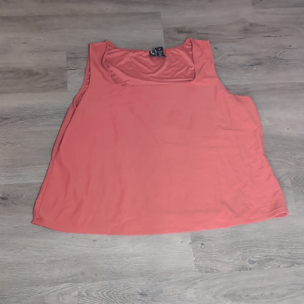 Coral Sleeveless Women's Top